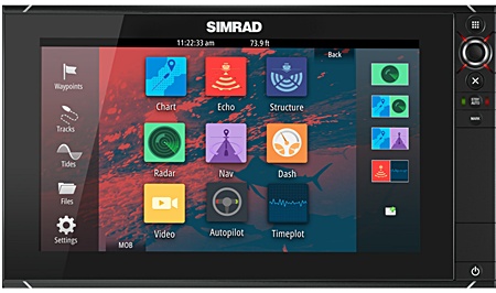 SIMRAD NSS16 evo2 Combo Chartplotter Multi-Function display 